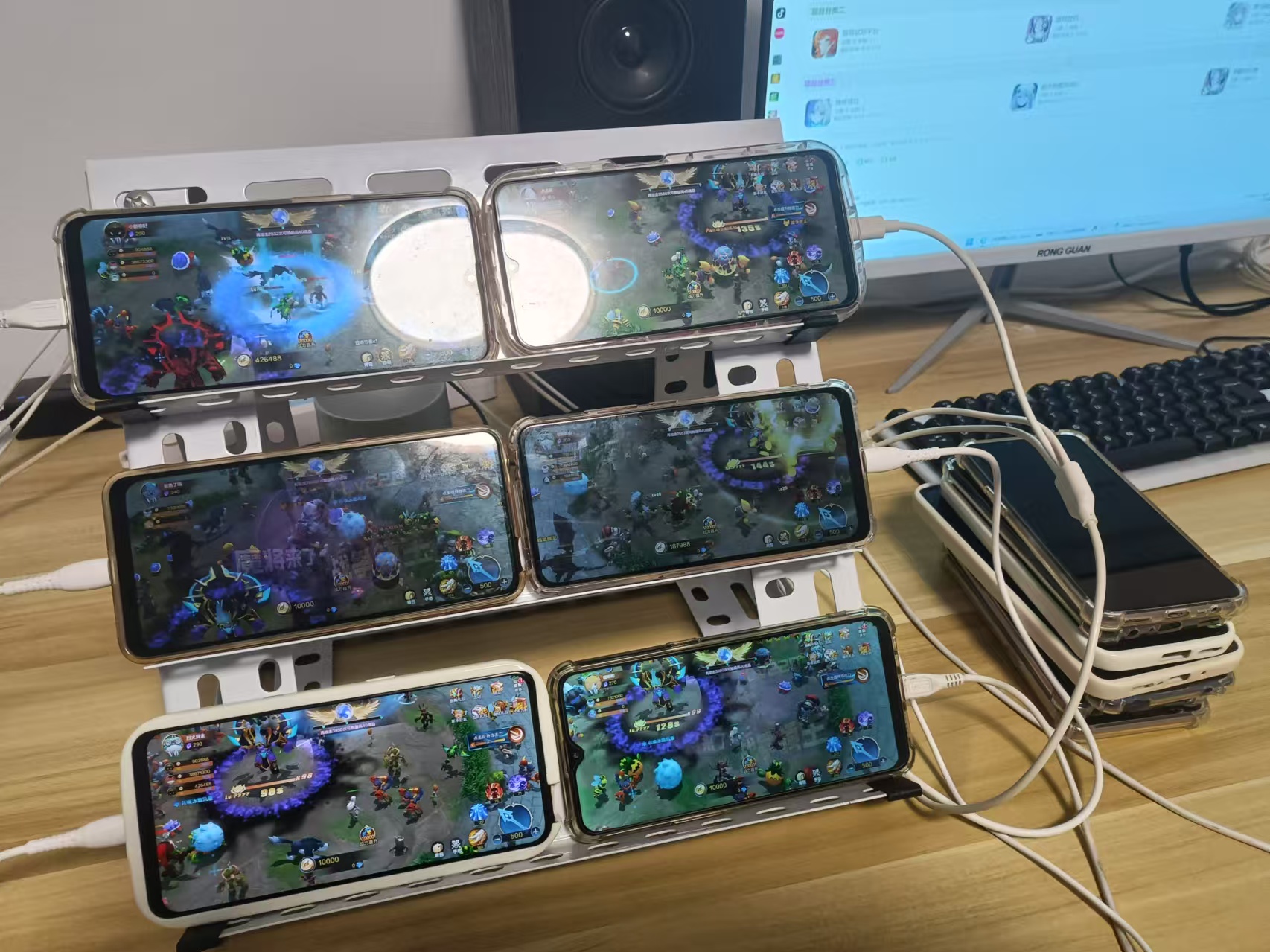 手游赚游戏试玩挂机玩法，单机可以撸一千+，多机翻倍